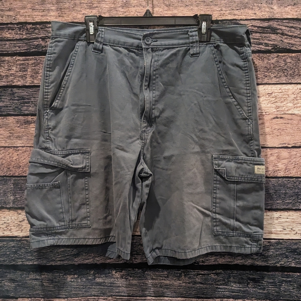 Wrangler Gray Cargo Shorts